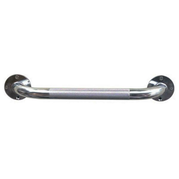 Daphnes Dinnette 16 Inch Institutional Steel Knurled Grab Bar DA61923